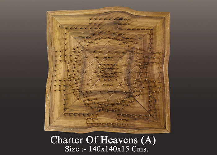 Charter of Heavens Sculptures Neeraj Gupta Scuptures Wooden